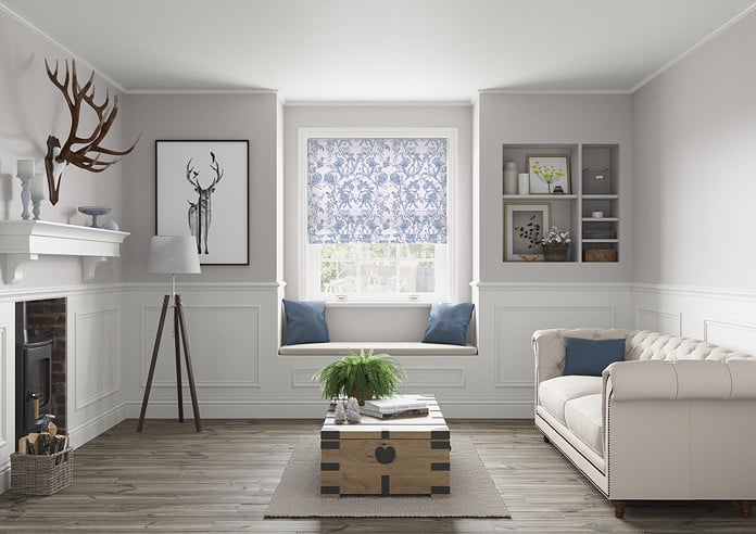Linley, Larkspur - Twist&Fit Roman Blind - Image 5